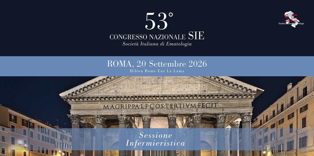 53° CONGRESSO NAZIONALE SIE - SESSIONE INFERMIERISTICA