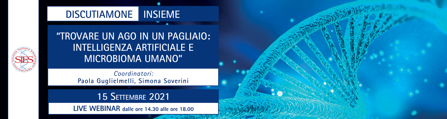 DISCUTIAMONE INSIEME “TROVARE UN AGO IN UN PAGLIAIO: INTELLIGENZA ARTIFICIALE E MICROBIOMA UMANO”